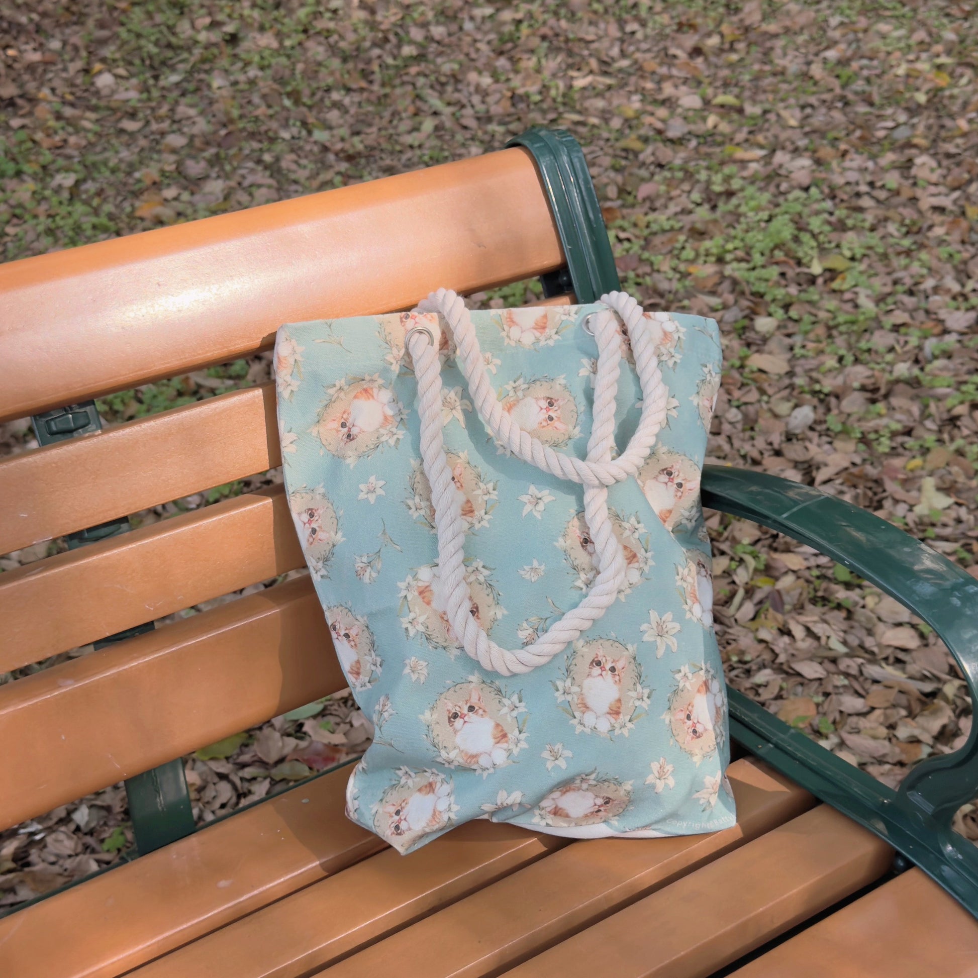 new/花路包-百合花/絨布/單肩/慵懶/水桶/帆布包/托特包 5月出貨 - YU'S WORLD STORE|小玉的貼貼世界