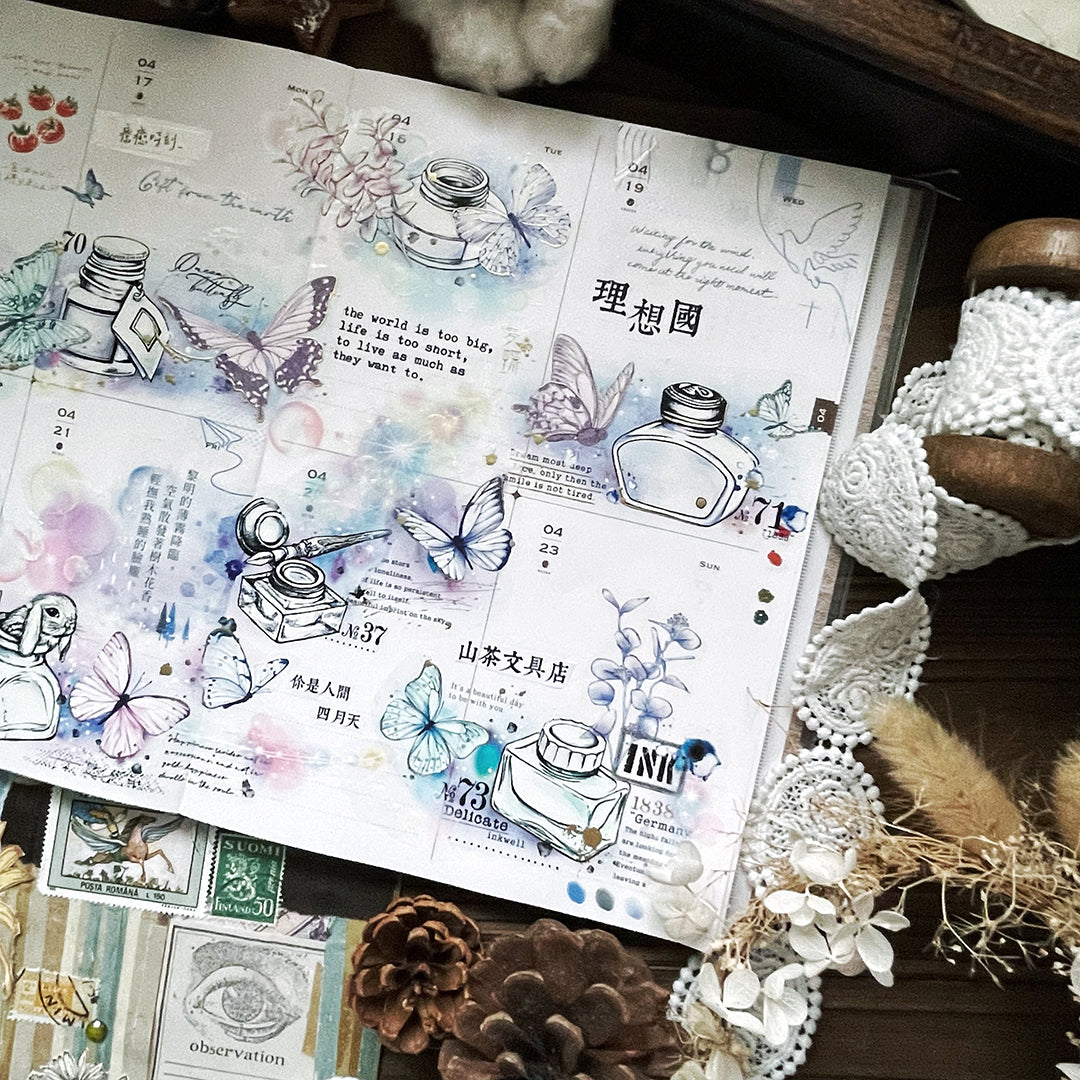 TAP23 印章圖鑑・墨水瓶 / 紙膠帶 - YU'S WORLD STORE|小玉的貼貼世界