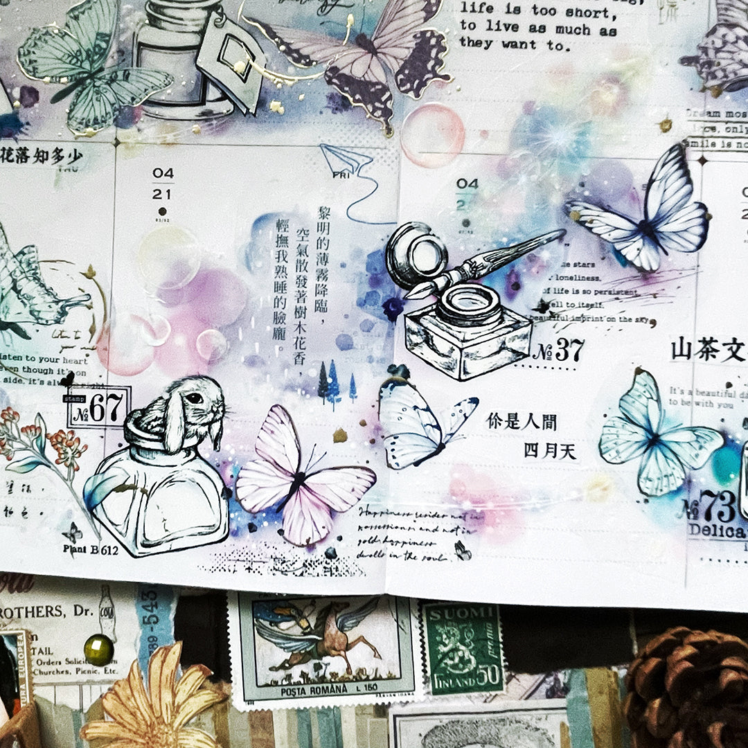 TAP23 印章圖鑑・墨水瓶 / 紙膠帶 - YU'S WORLD STORE|小玉的貼貼世界