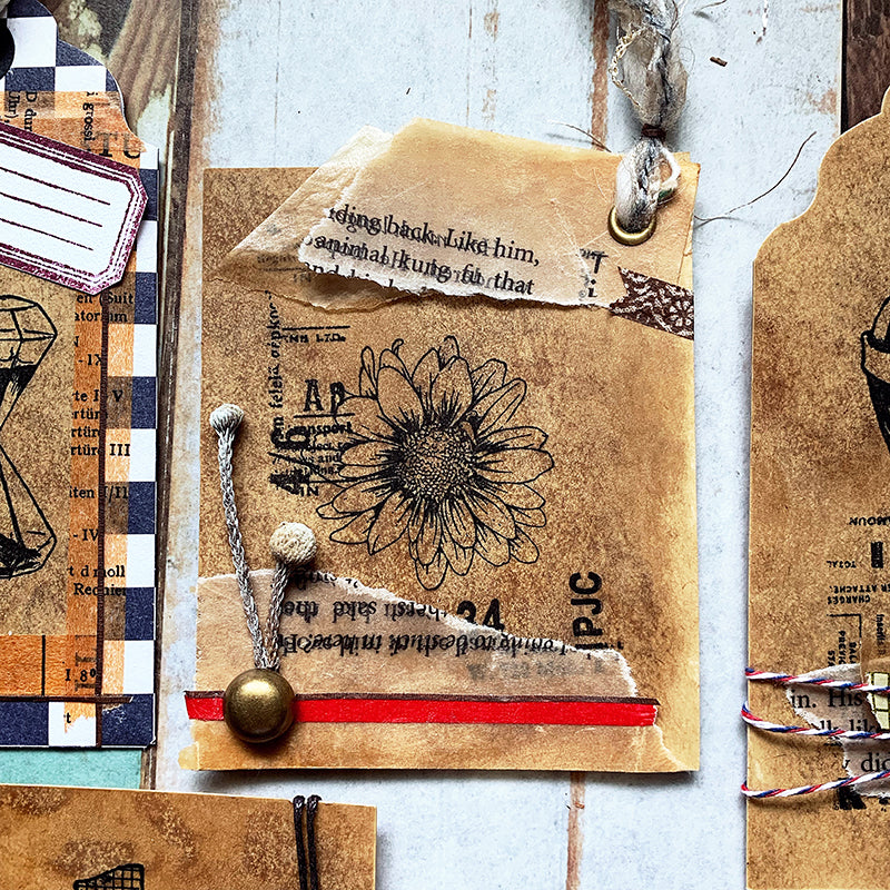 yusworld no 49-51 spring flowers stamps set