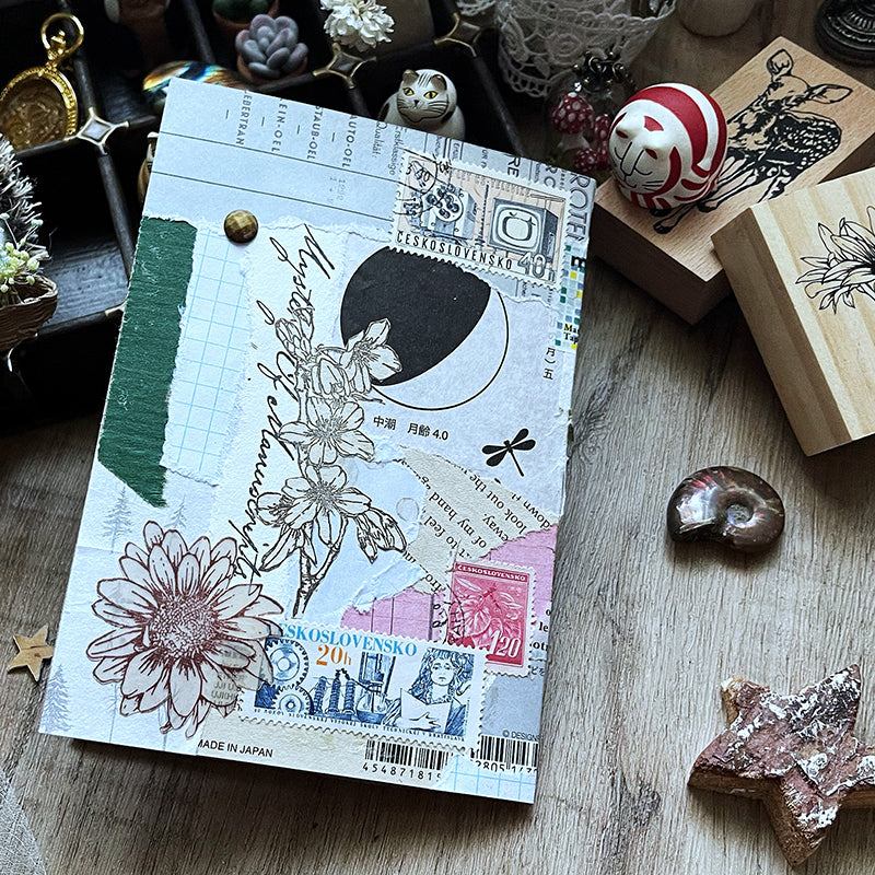 yusworld no 49-51 spring flowers stamps set