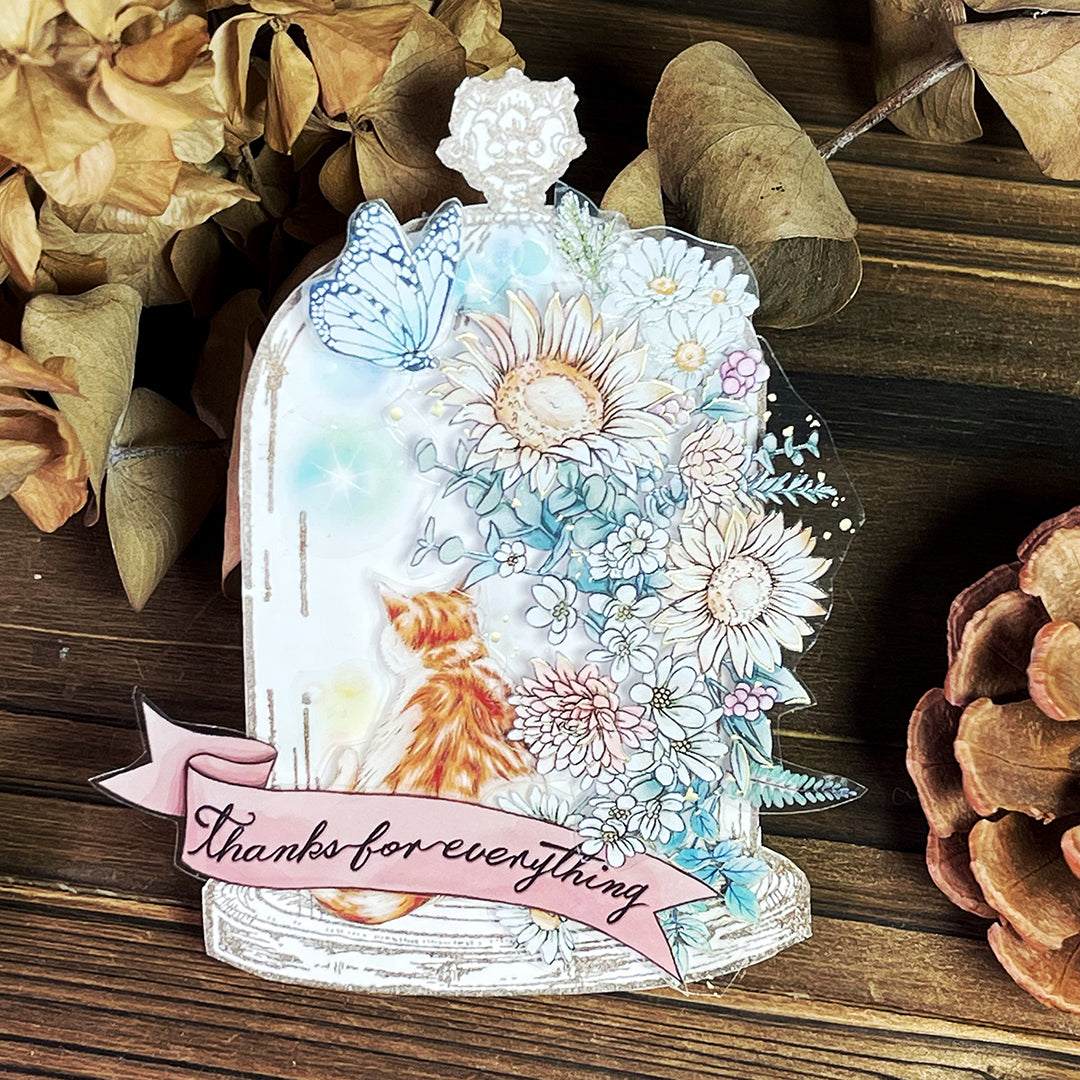 聖誕 感謝 生日 立體卡片 搖搖卡 咕卡 材料包 - YU'S WORLD STORE|小玉的貼貼世界