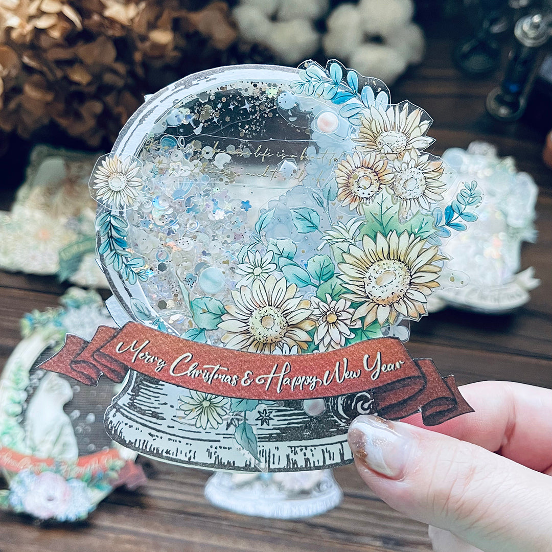 聖誕 感謝 生日 立體卡片 搖搖卡 咕卡 材料包 - YU'S WORLD STORE|小玉的貼貼世界