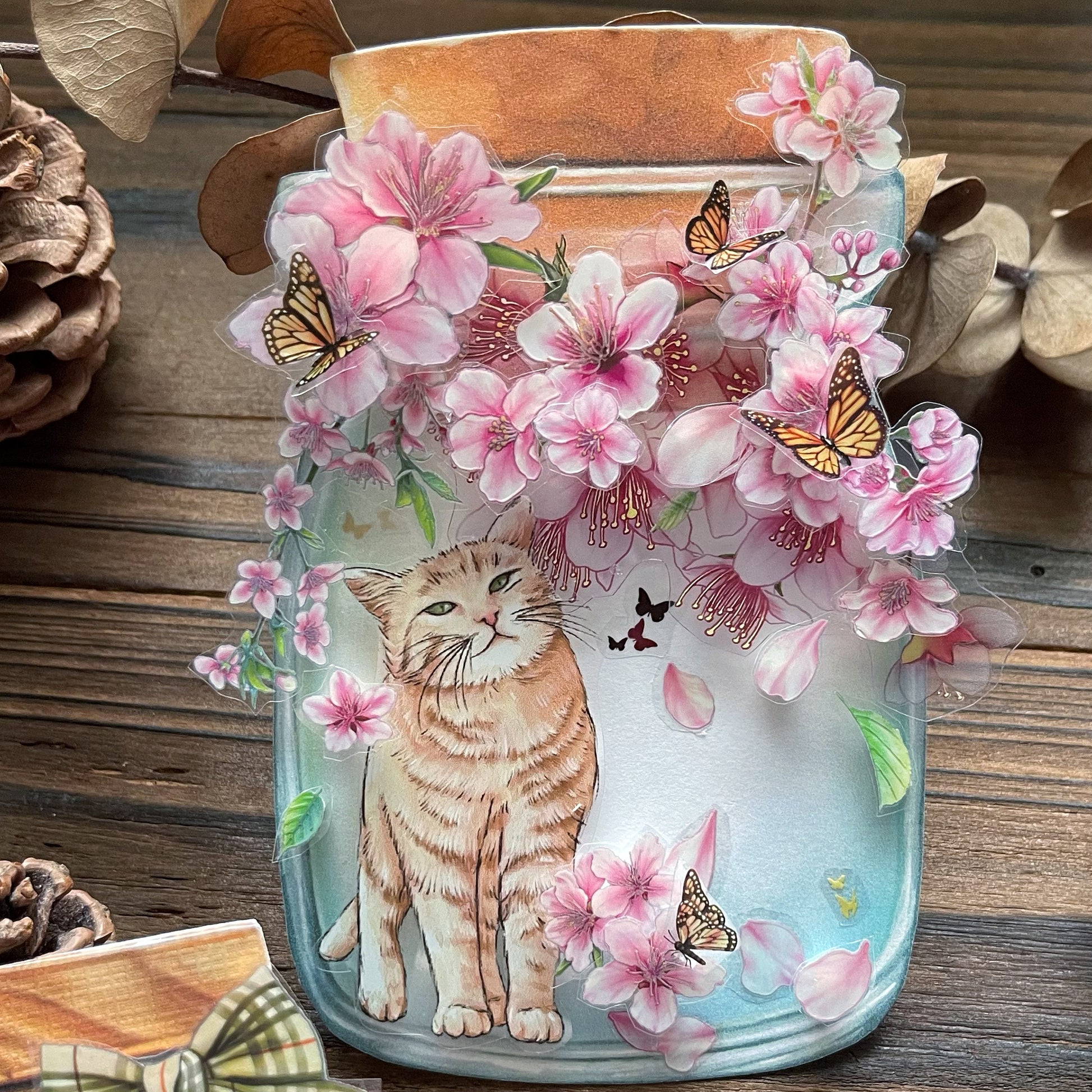 聖誕 感謝 生日 立體卡片 搖搖卡 咕卡 材料包 - YU'S WORLD STORE|小玉的貼貼世界