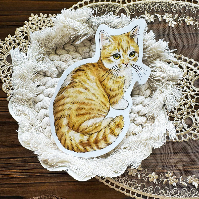 客製化 ‧ 貓咪防水貼紙 ‧ 行李箱 ‧ 筆電 ‧ 車車可用 - YU'S WORLD STORE|小玉的貼貼世界