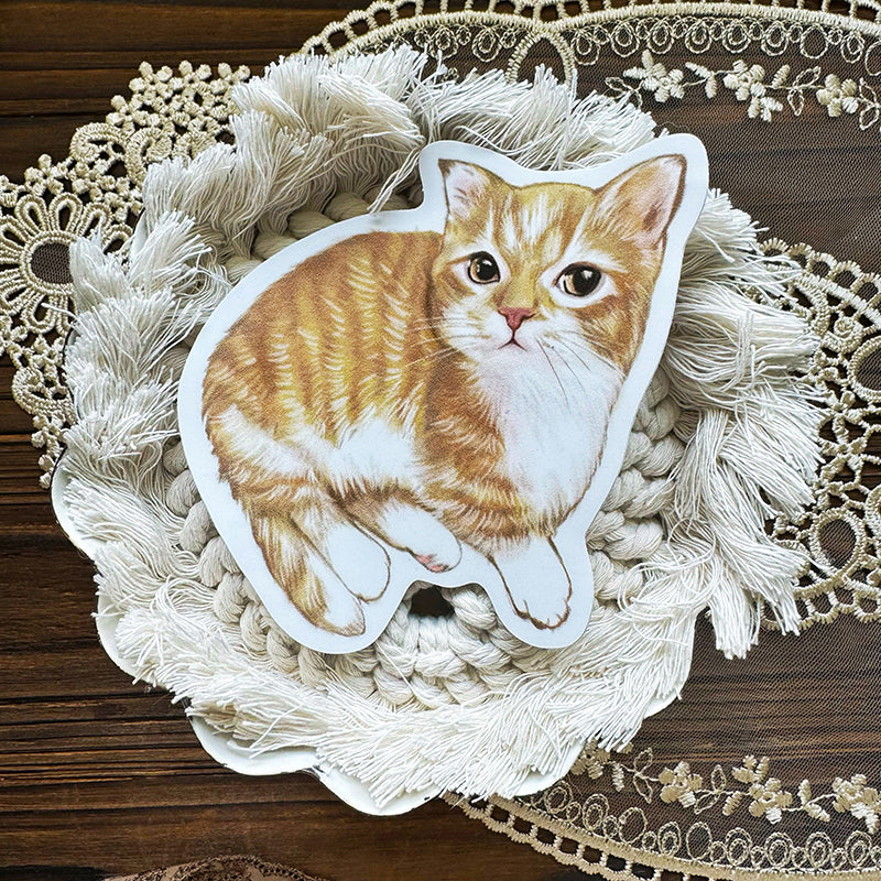 客製化 ‧ 貓咪防水貼紙 ‧ 行李箱 ‧ 筆電 ‧ 車車可用 - YU'S WORLD STORE|小玉的貼貼世界