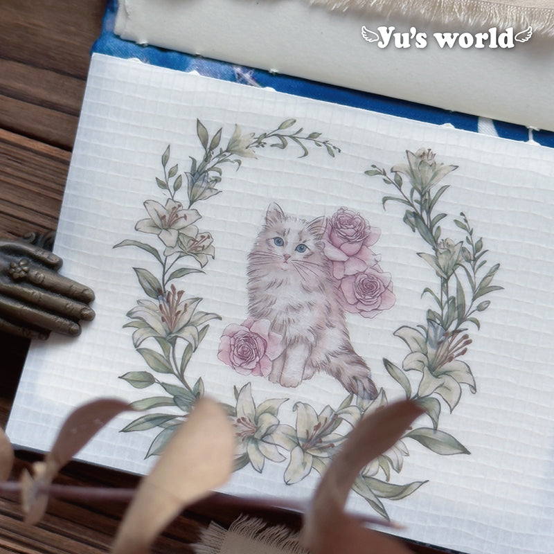 new / 百合花轉印貼紙 - YU'S WORLD STORE|小玉的貼貼世界