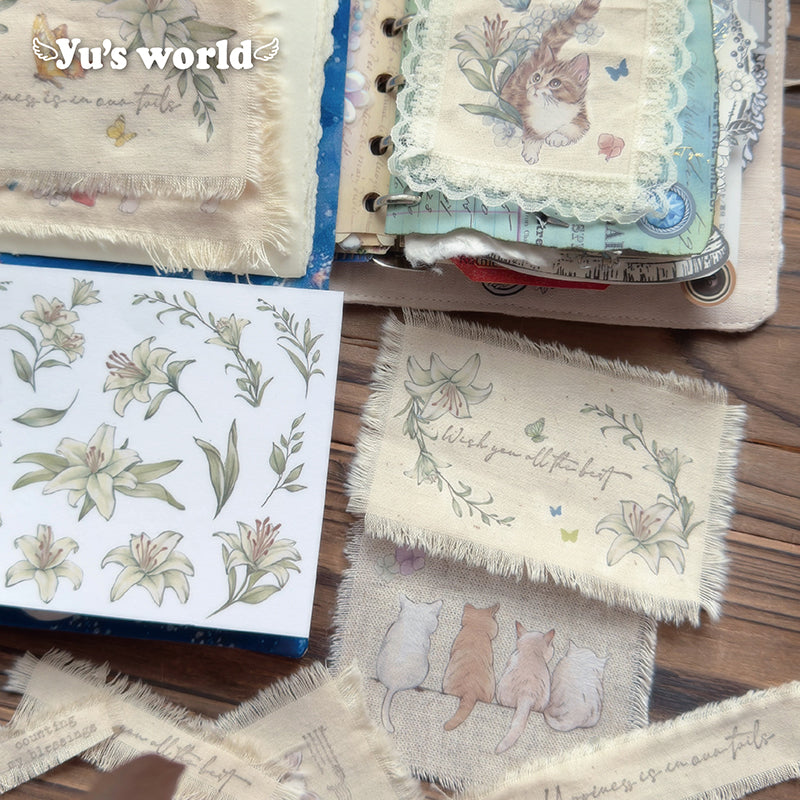 new / 百合花轉印貼紙 - YU'S WORLD STORE|小玉的貼貼世界