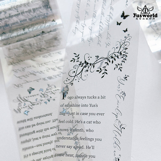 New/TAPE45 星光寄語 Vol.2 織夢者的手札/亮面Pet膠帶