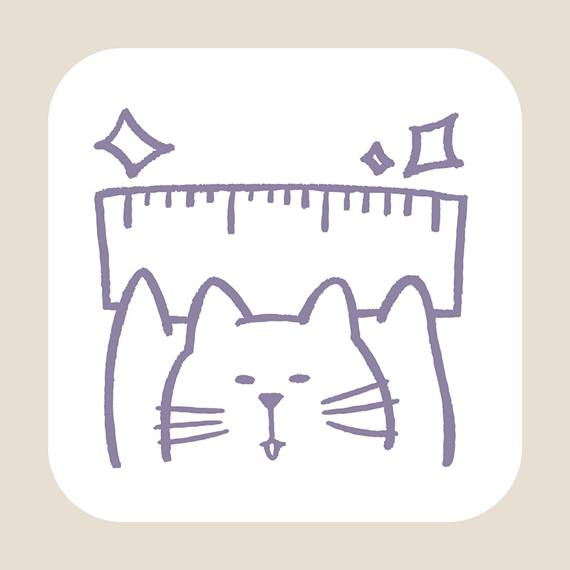 new / no.303-308 文具日常系列之文具控印章組 - YU'S WORLD STORE|小玉的貼貼世界