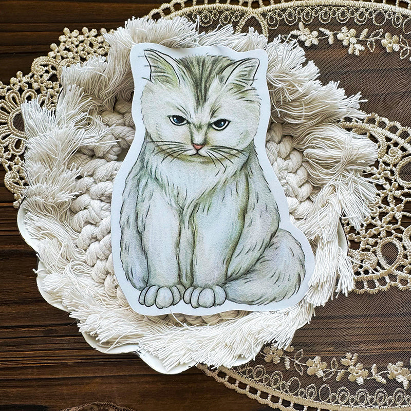 客製化 ‧ 貓咪防水貼紙 ‧ 行李箱 ‧ 筆電 ‧ 車車可用 - YU'S WORLD STORE|小玉的貼貼世界