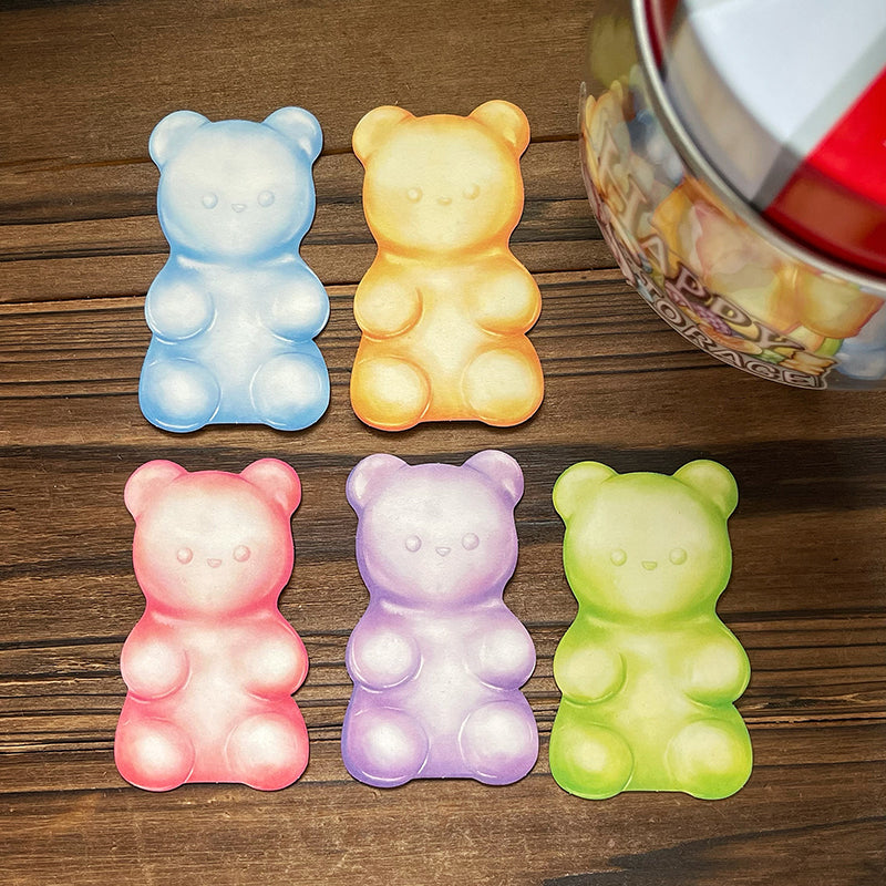 Happy storage jar and candy card