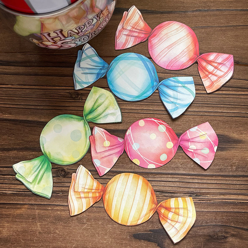 Happy storage jar and candy card