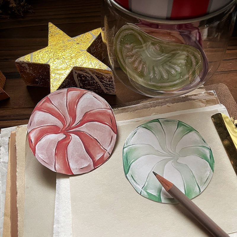 Happy storage jar and candy card