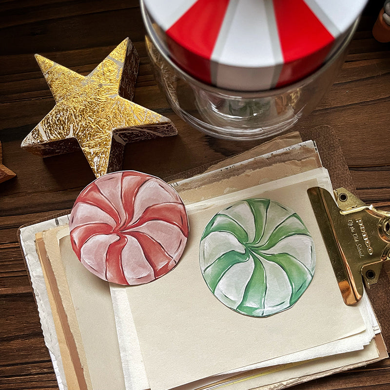 Happy storage jar and candy card
