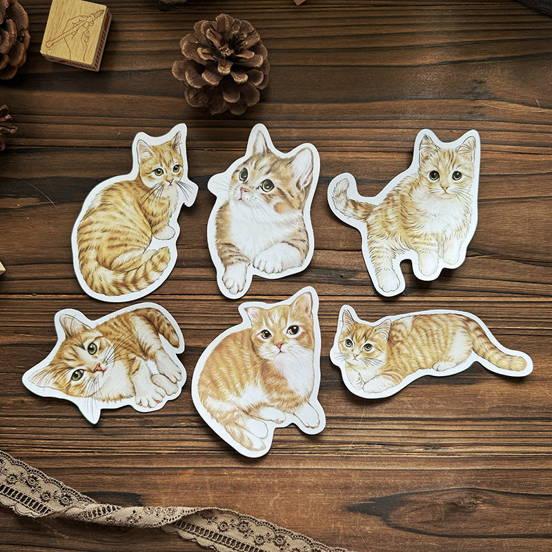 客製化 ‧ 貓咪防水貼紙 ‧ 行李箱 ‧ 筆電 ‧ 車車可用 - YU'S WORLD STORE|小玉的貼貼世界