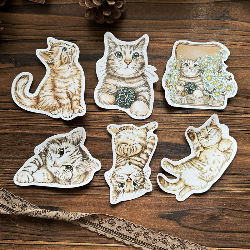 客製化 ‧ 貓咪防水貼紙 ‧ 行李箱 ‧ 筆電 ‧ 車車可用 - YU'S WORLD STORE|小玉的貼貼世界