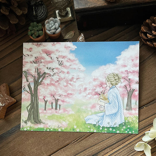 櫻花季/明信片 - YU'S WORLD STORE|小玉的貼貼世界