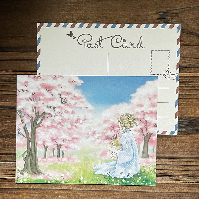 櫻花季/明信片 - YU'S WORLD STORE|小玉的貼貼世界