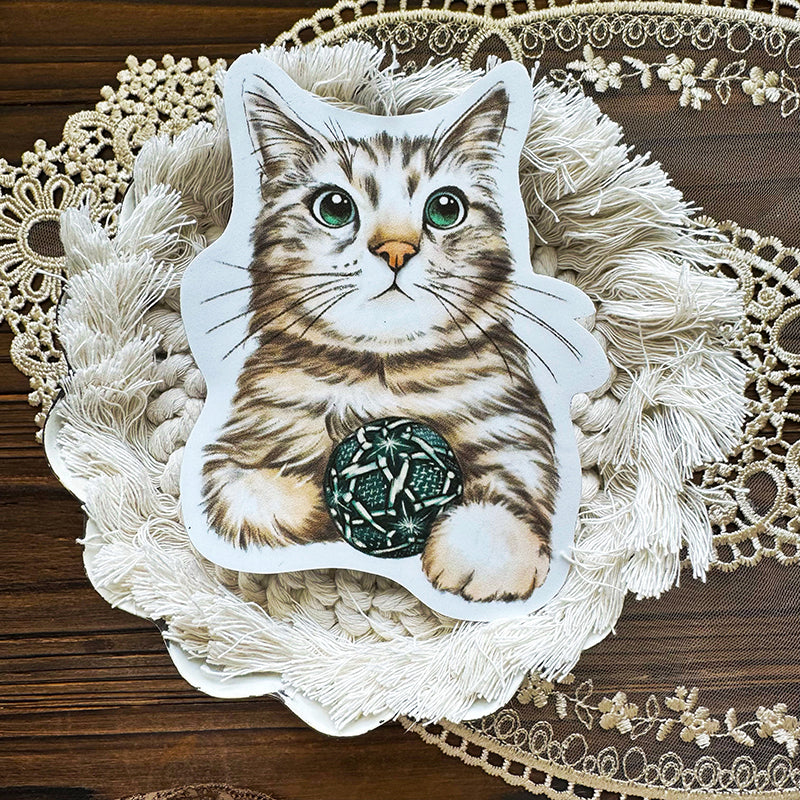 客製化 ‧ 貓咪防水貼紙 ‧ 行李箱 ‧ 筆電 ‧ 車車可用 - YU'S WORLD STORE|小玉的貼貼世界