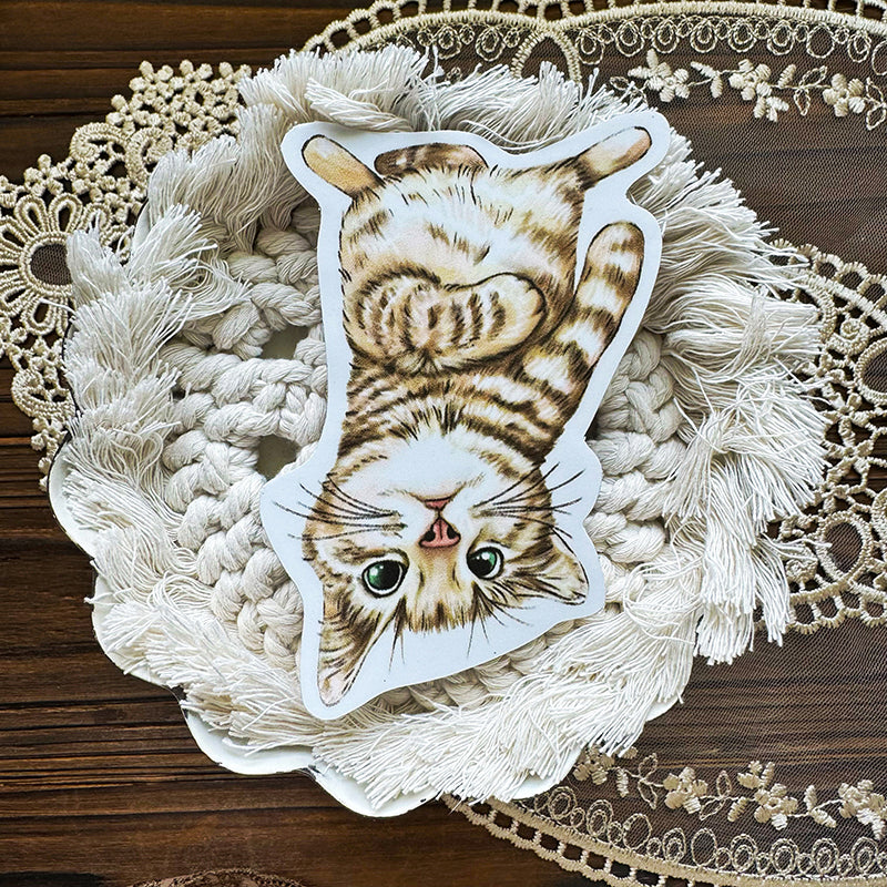 客製化 ‧ 貓咪防水貼紙 ‧ 行李箱 ‧ 筆電 ‧ 車車可用 - YU'S WORLD STORE|小玉的貼貼世界