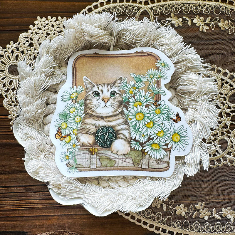 客製化 ‧ 貓咪防水貼紙 ‧ 行李箱 ‧ 筆電 ‧ 車車可用 - YU'S WORLD STORE|小玉的貼貼世界