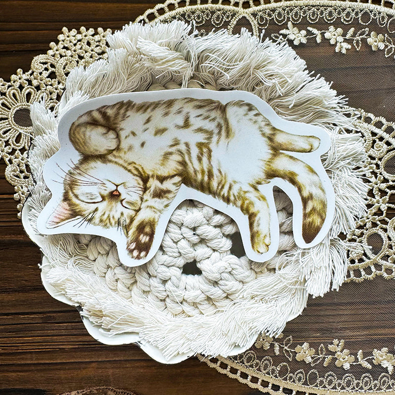 客製化 ‧ 貓咪防水貼紙 ‧ 行李箱 ‧ 筆電 ‧ 車車可用 - YU'S WORLD STORE|小玉的貼貼世界