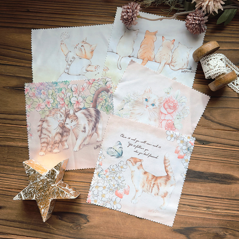 new / 花路貓-Lover 眼鏡布 - YU'S WORLD STORE|小玉的貼貼世界