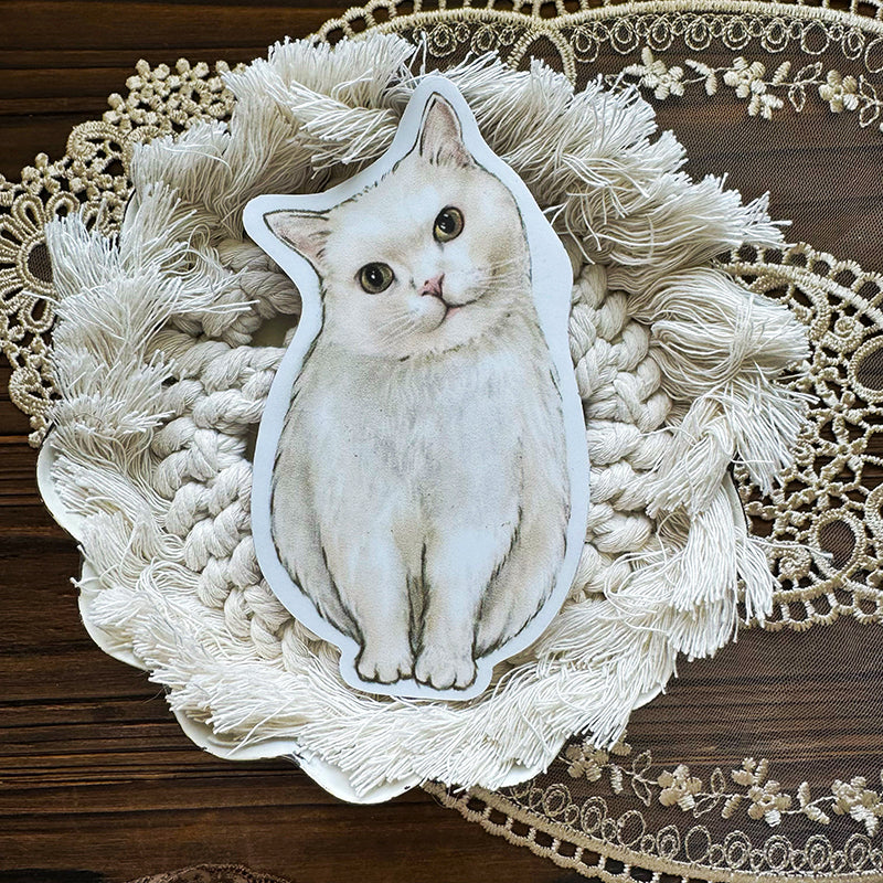 客製化 ‧ 貓咪防水貼紙 ‧ 行李箱 ‧ 筆電 ‧ 車車可用 - YU'S WORLD STORE|小玉的貼貼世界