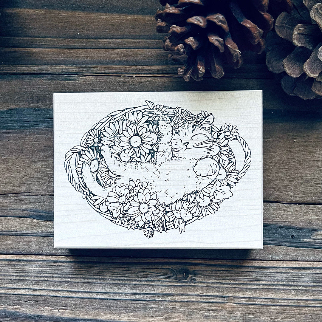 yusworld_no.179 basket-stamp