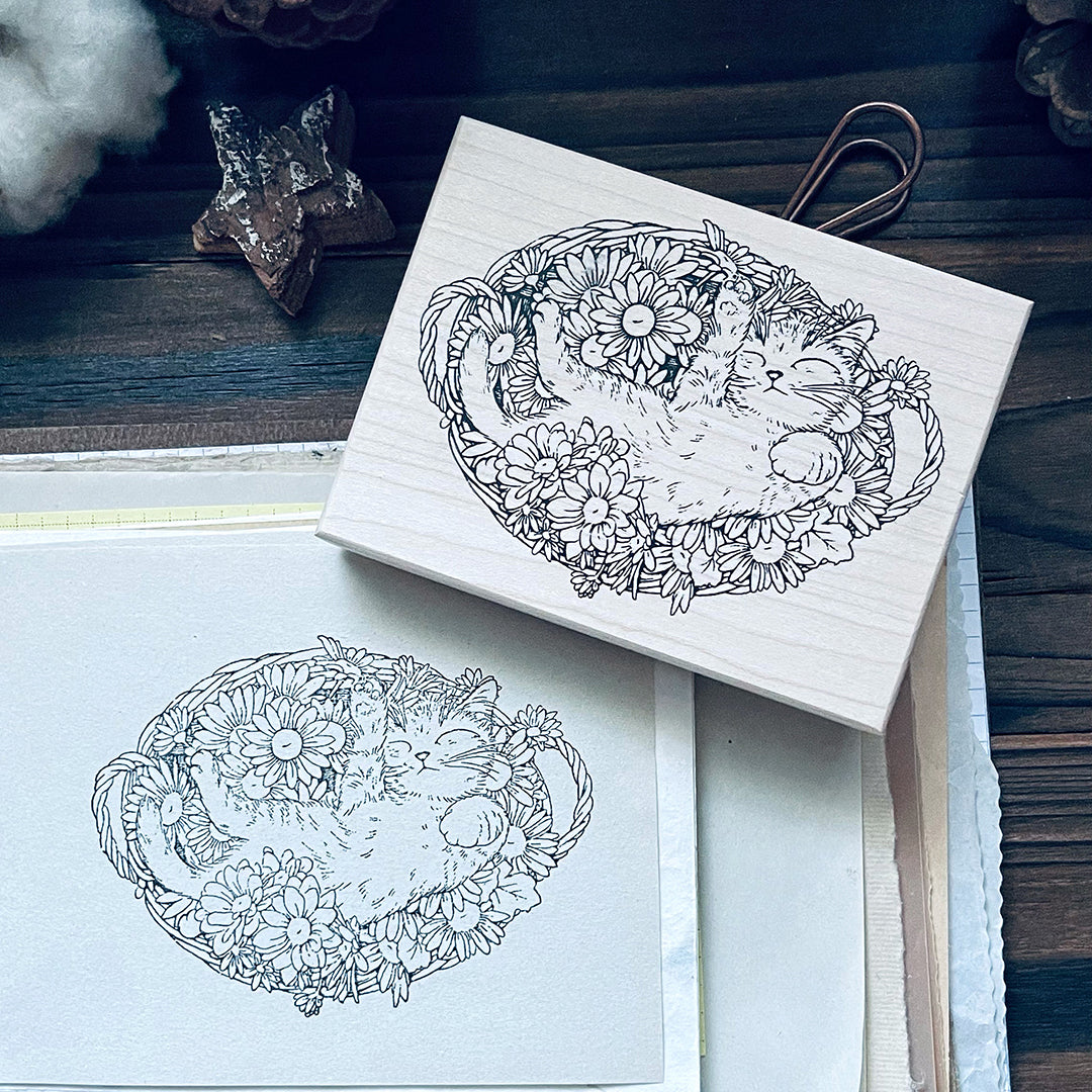 yusworld_no.179 basket-stamp