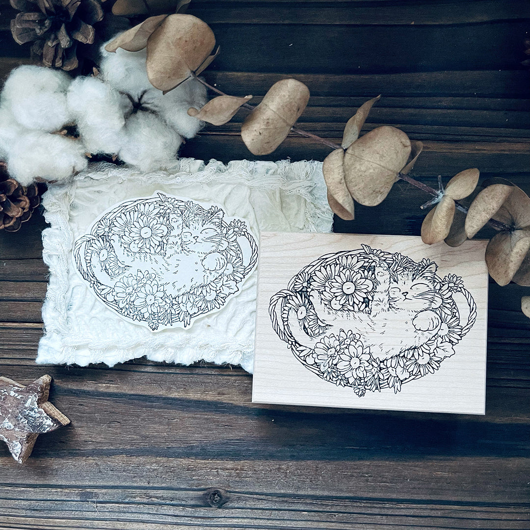 yusworld_no.179 basket-stamp