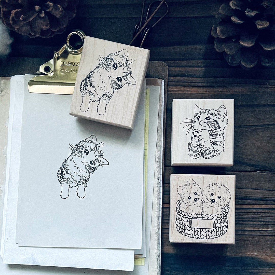 yusworld_no.181 Sweet yusworld_no.182 Sweet kitten Beech stamp-pray Beech stamp-cute