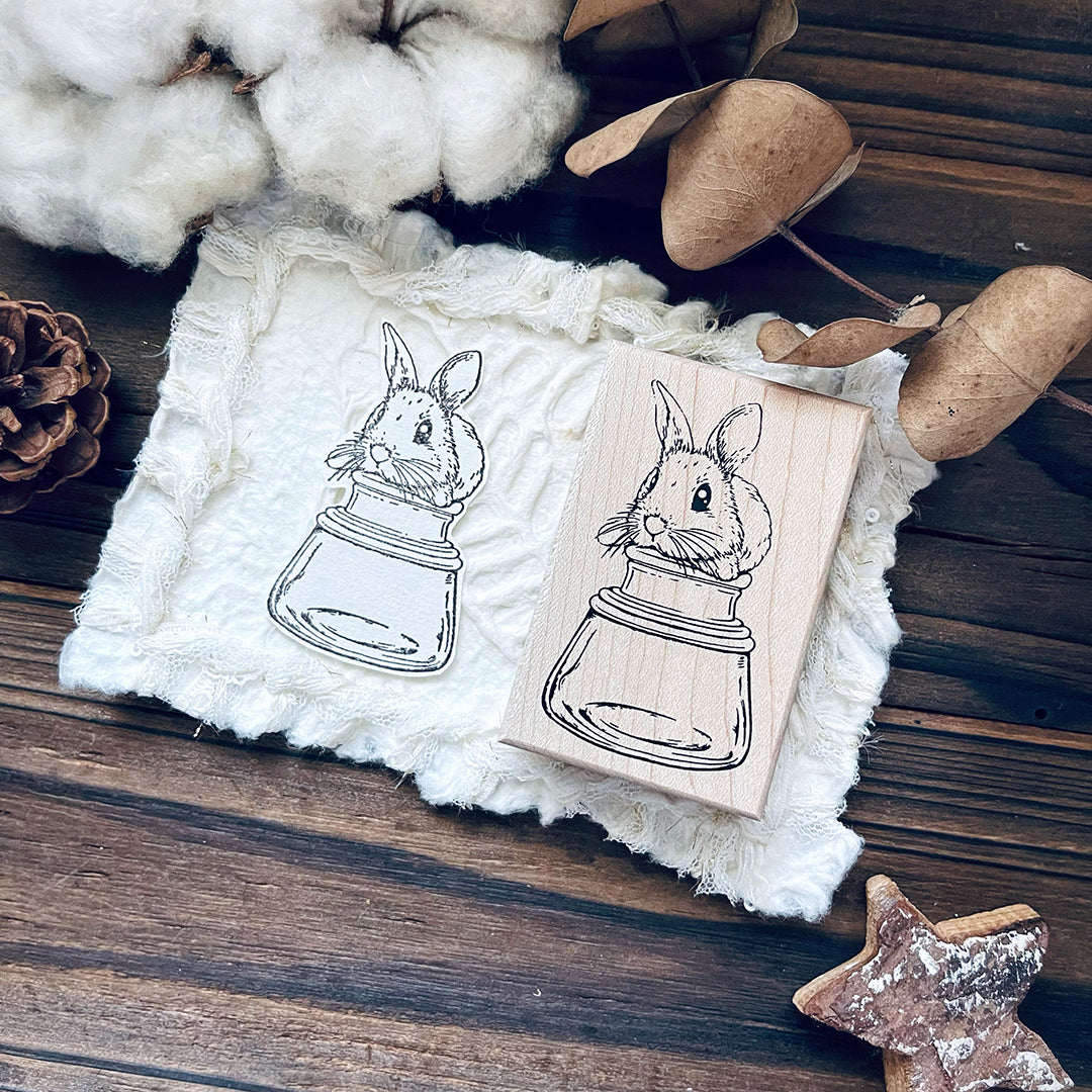 yusworld_no.186 Sweet Bunny bottle stamp-Anne