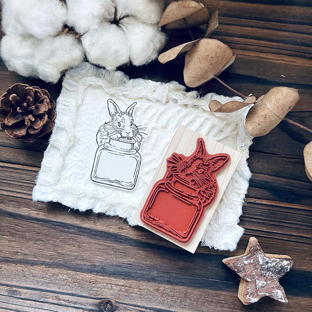 yusworld_no.187 Sweet Bunny bottle stamp-Bun