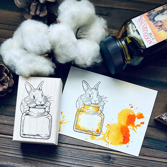 yusworld_no.187 Sweet Bunny bottle stamp-Bun