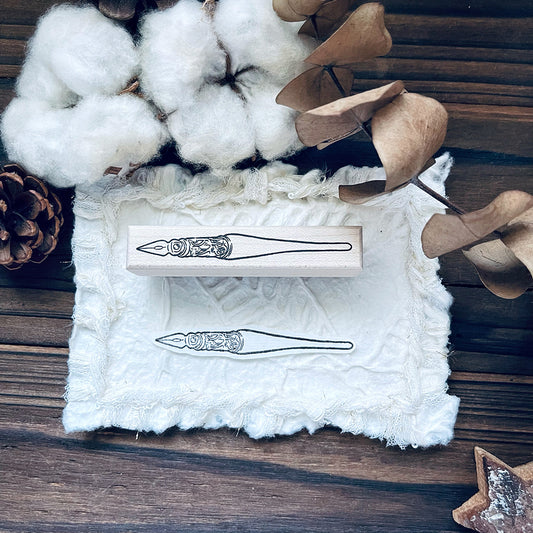 yusworld_no.189 Dip pen stamp