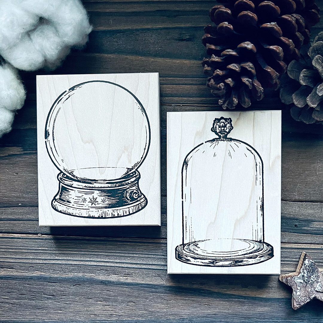 yusworld_no.191 Snow Globe stamp