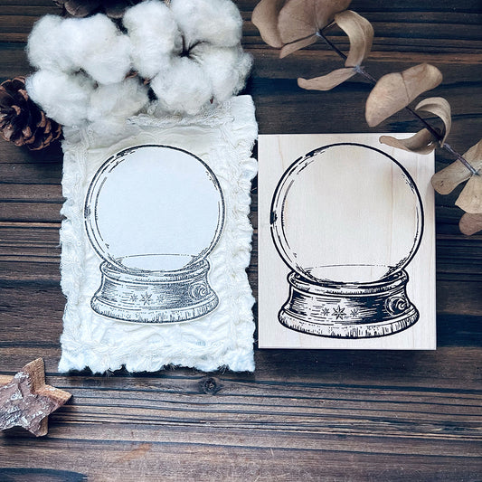 yusworld_no.191 Snow Globe stamp