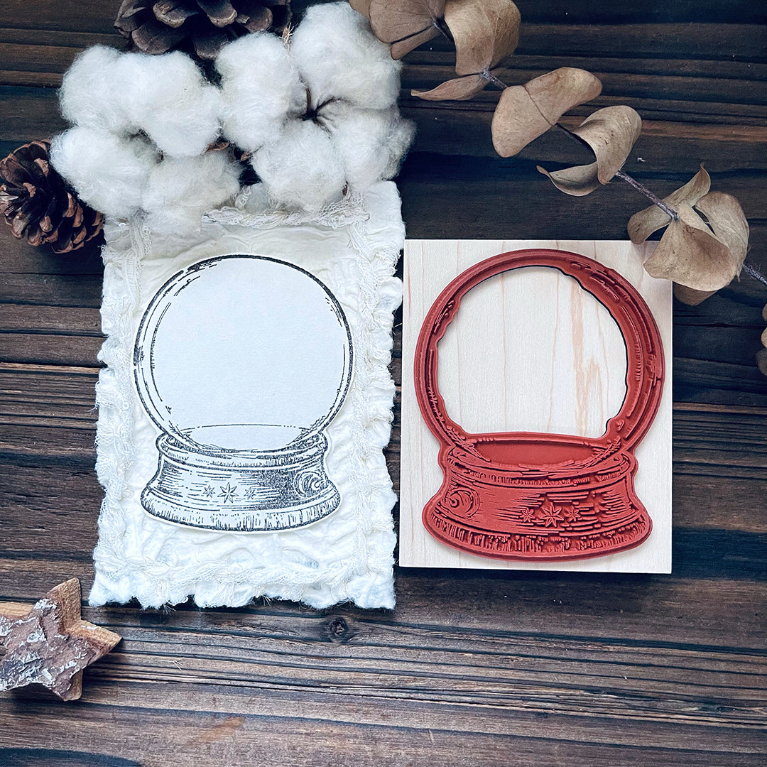 yusworld_no.191 Snow Globe stamp