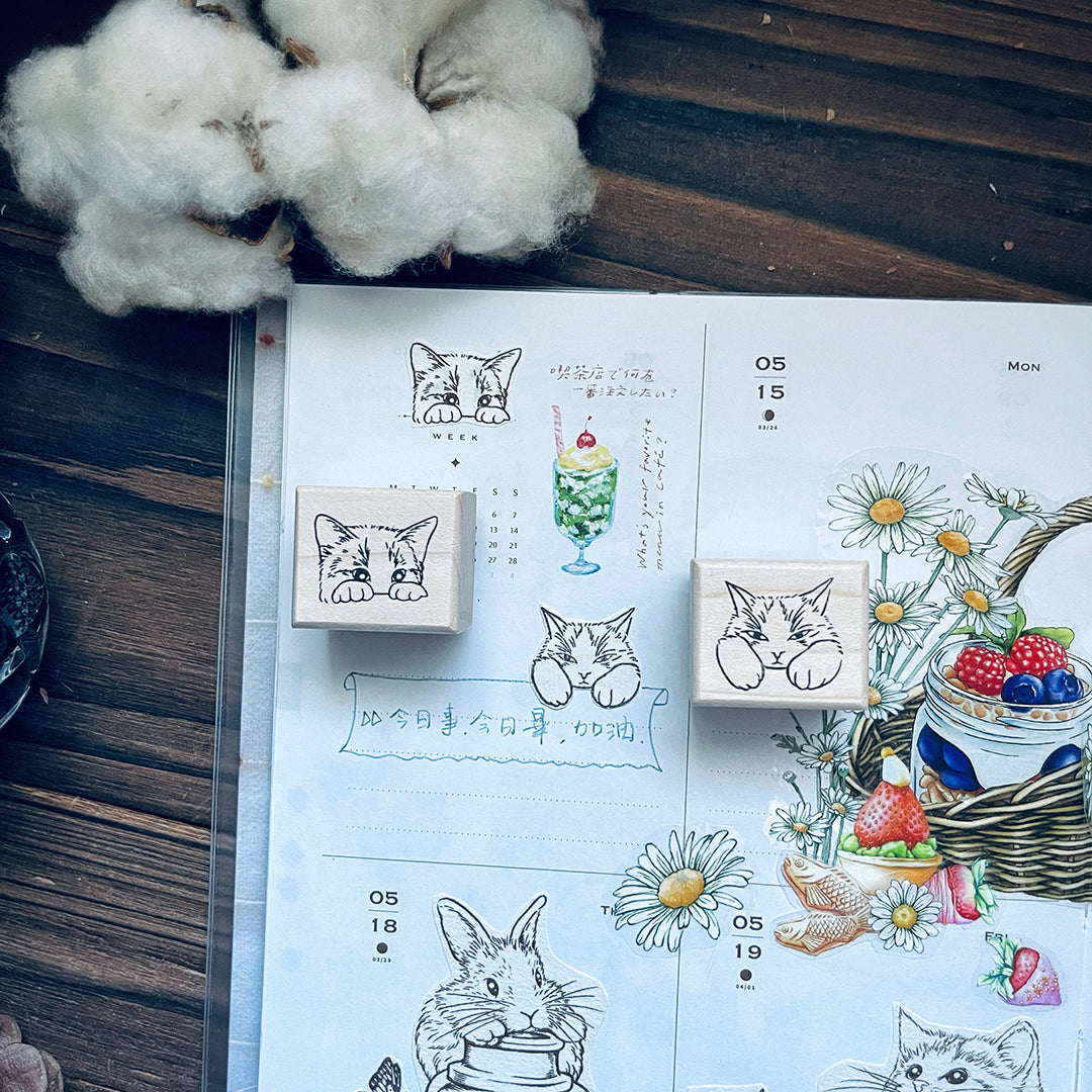 yusworld_no.203-205 hide and seek stamp Meow-Do Re Mi