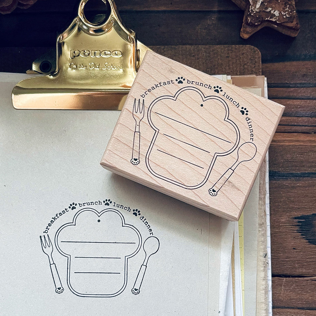 yusworld_no.206  What are we eating today  Beech stamp