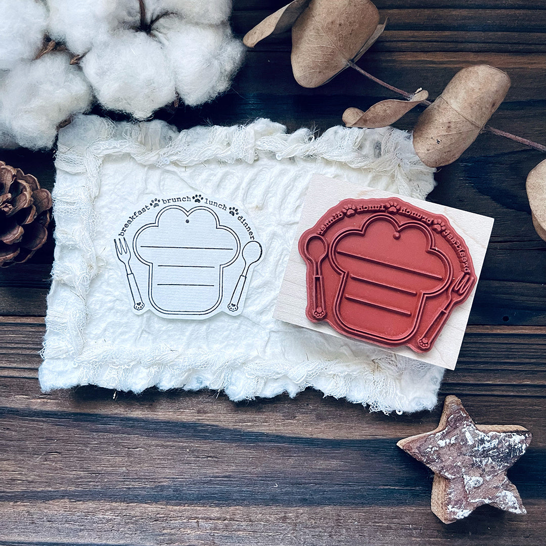 yusworld_no.206  What are we eating today  Beech stamp