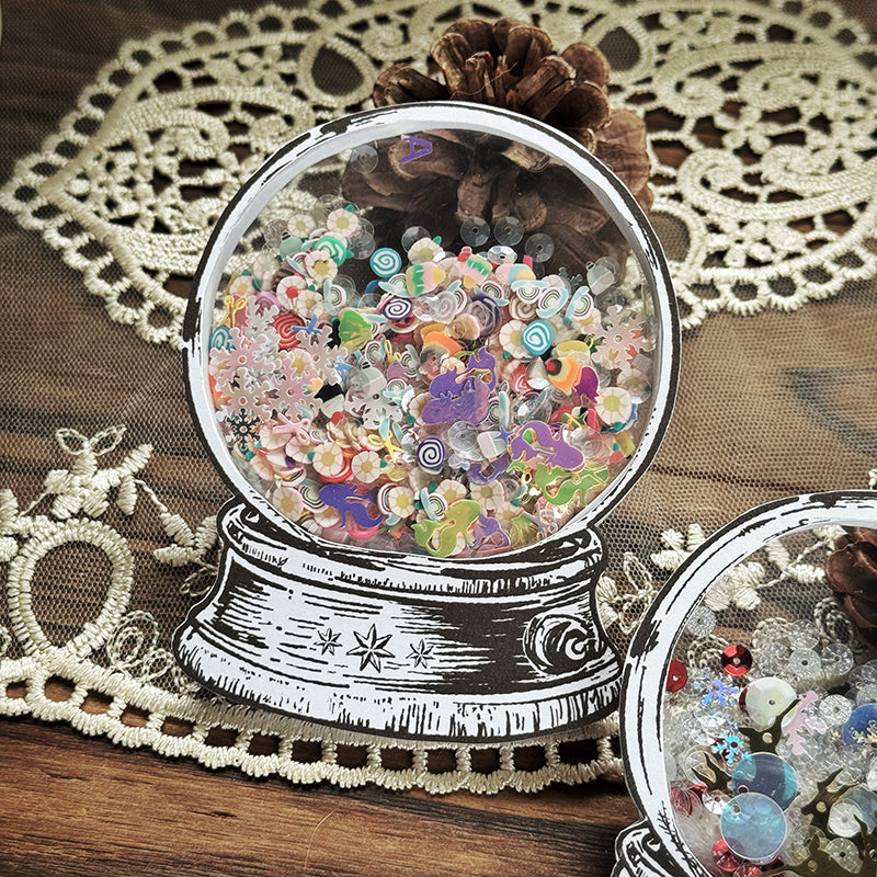 new / no.207 藏‧水晶球 / 特別版 / 木製印章 12月中出貨 - YU'S WORLD STORE|小玉的貼貼世界