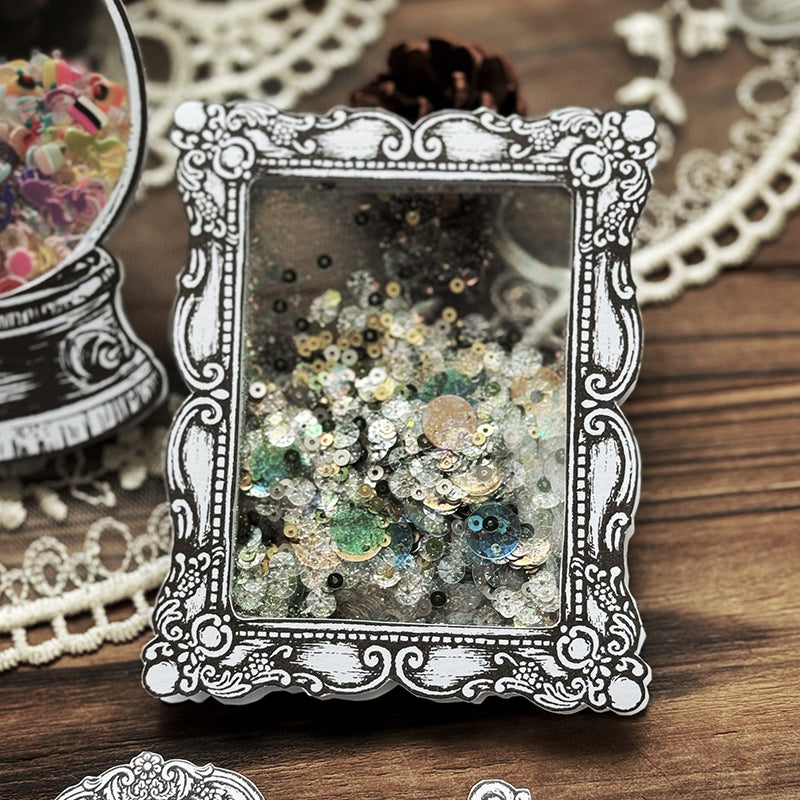 new / no.209 維多利亞畫框-方框 / 木製印章 12月中出貨 - YU'S WORLD STORE|小玉的貼貼世界