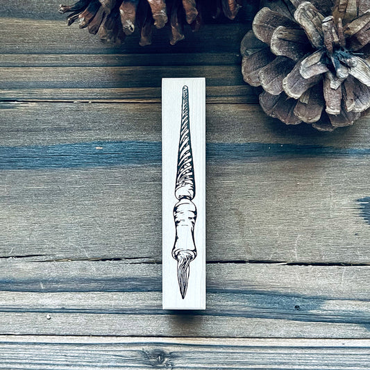 no.91《文房具》沾水筆 / 手繪復古印章 - YU'S WORLD STORE|小玉的貼貼世界