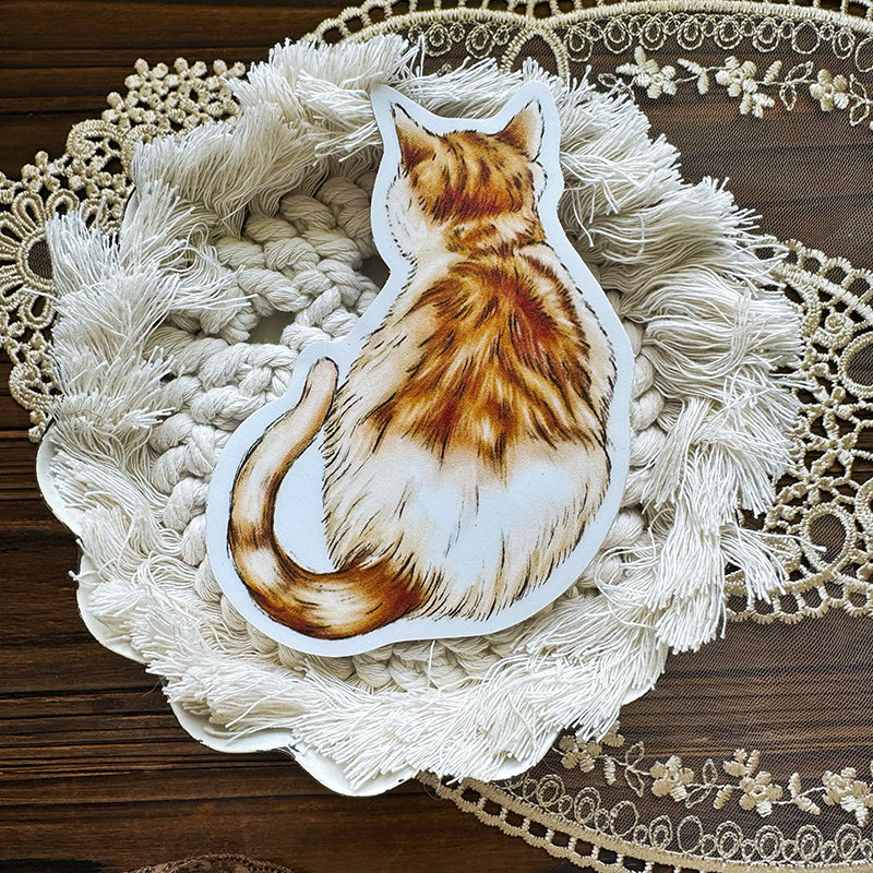 客製化 ‧ 貓咪防水貼紙 ‧ 行李箱 ‧ 筆電 ‧ 車車可用 - YU'S WORLD STORE|小玉的貼貼世界