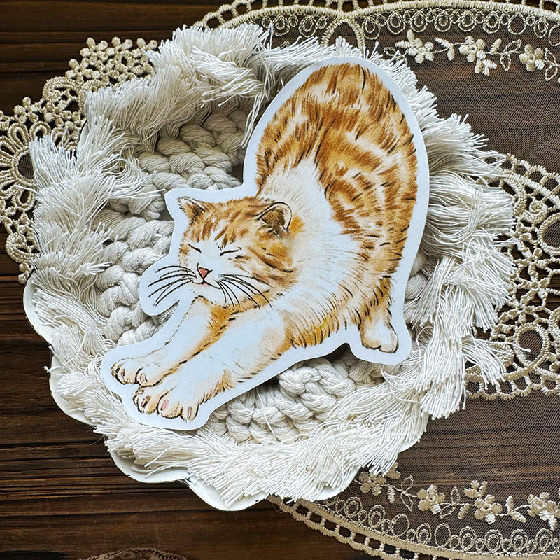 客製化 ‧ 貓咪防水貼紙 ‧ 行李箱 ‧ 筆電 ‧ 車車可用 - YU'S WORLD STORE|小玉的貼貼世界