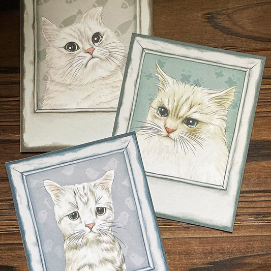 sorry 喵喵卡 道歉 想念卡 明信片 - YU'S WORLD STORE|小玉的貼貼世界