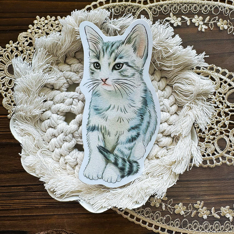 客製化 ‧ 貓咪防水貼紙 ‧ 行李箱 ‧ 筆電 ‧ 車車可用 - YU'S WORLD STORE|小玉的貼貼世界